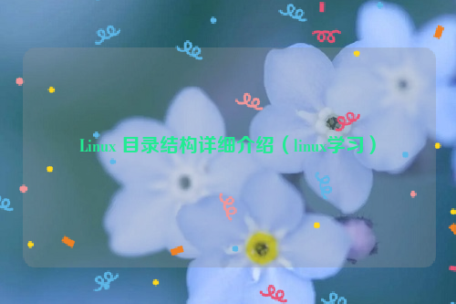 Linux 目录结构详细介绍（linux学习）