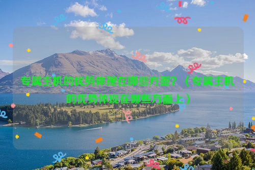 专属主机的优势体现在哪些方面？（专属主机的优势体现在哪些方面上）